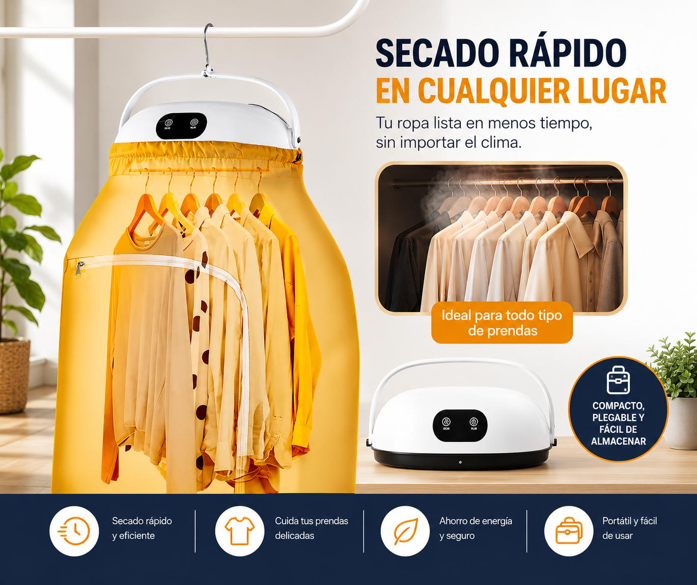 SECADORA PORTÁTIL