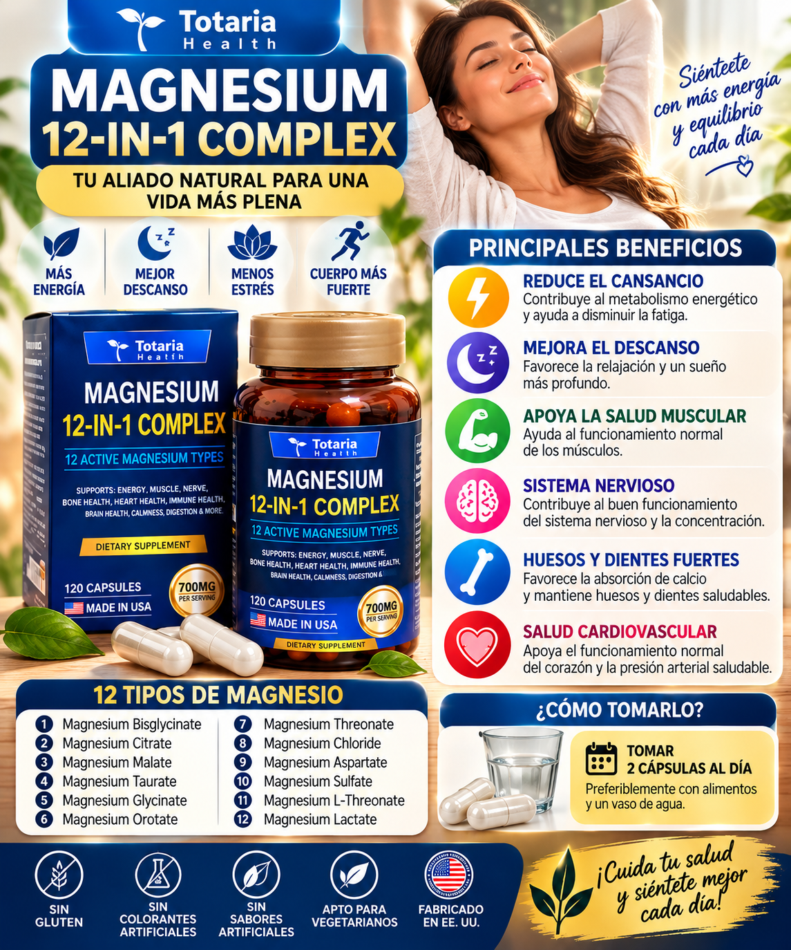 MAGNESIO 12 EN 1⭐ +ENVÍO GRATIS!!