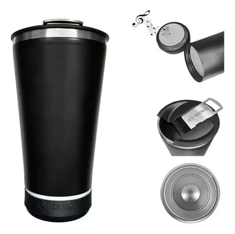 Image of Vaso con bocina 🥤🎶🎵