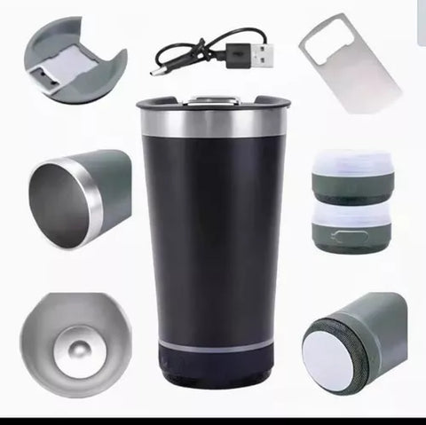 Image of Vaso con bocina 🥤🎶🎵