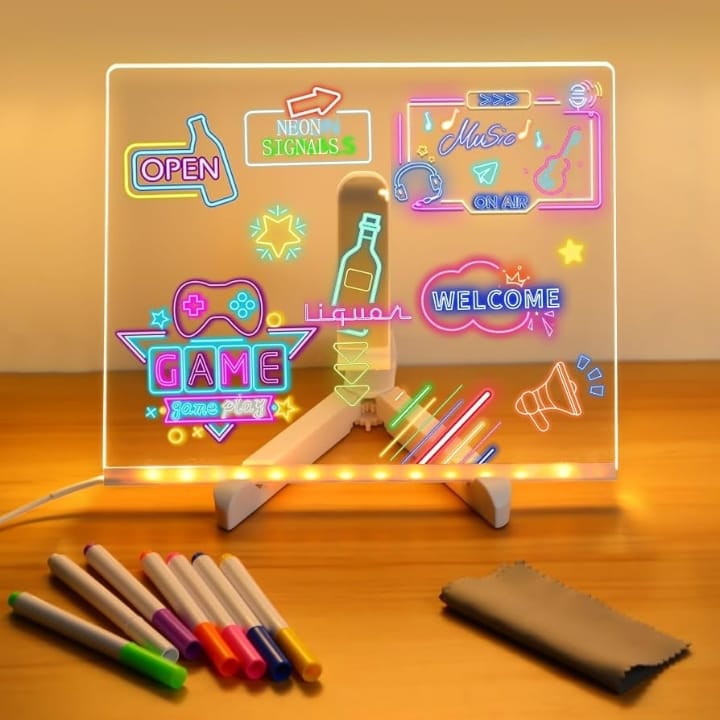 PIZARRA MAGICA LUZ LED