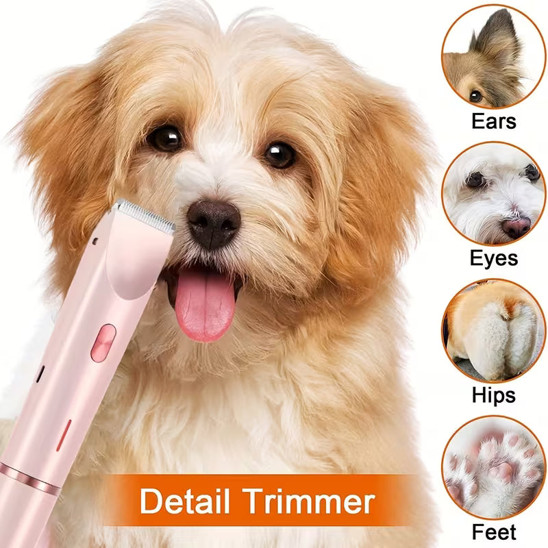 Afeitadora eléctrica 2 en 1.