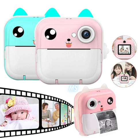 Image of Mini Cámara Impresora Térmica Portátil Bluetooth