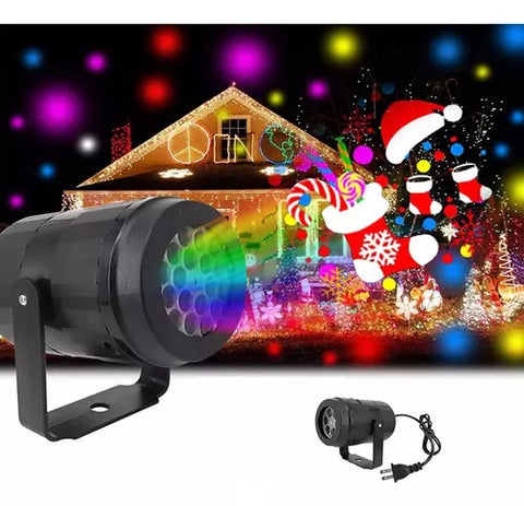 Image of PROYECTOR DE FIGURAS NAVIDEÑAS (🎄🎁🧧🎀🎄)