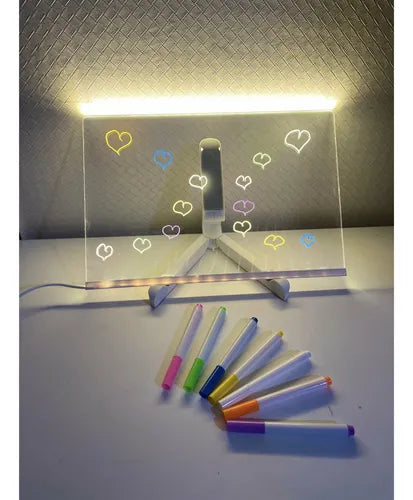 PIZARRA MAGICA LUZ LED