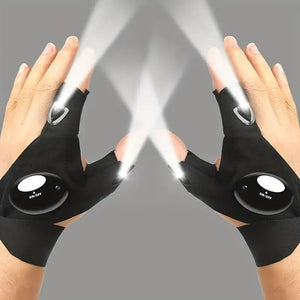 PAR DA GUANTES CON LINTERNA