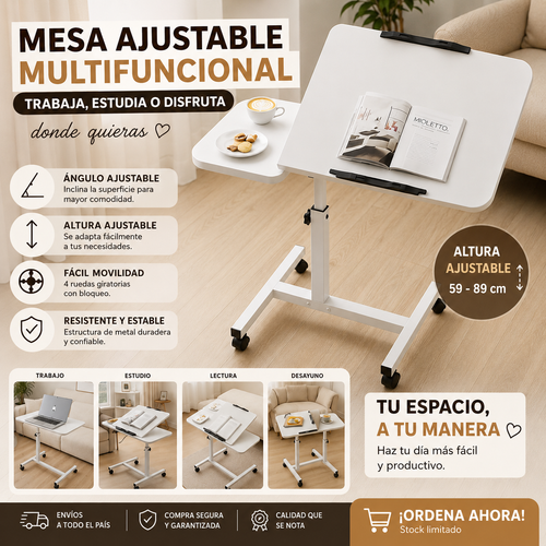 MESA AUXILIAR MULTIFUNCIONAL