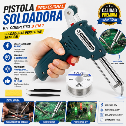 PISTOLA PARA SOLDAR 6 EN 1