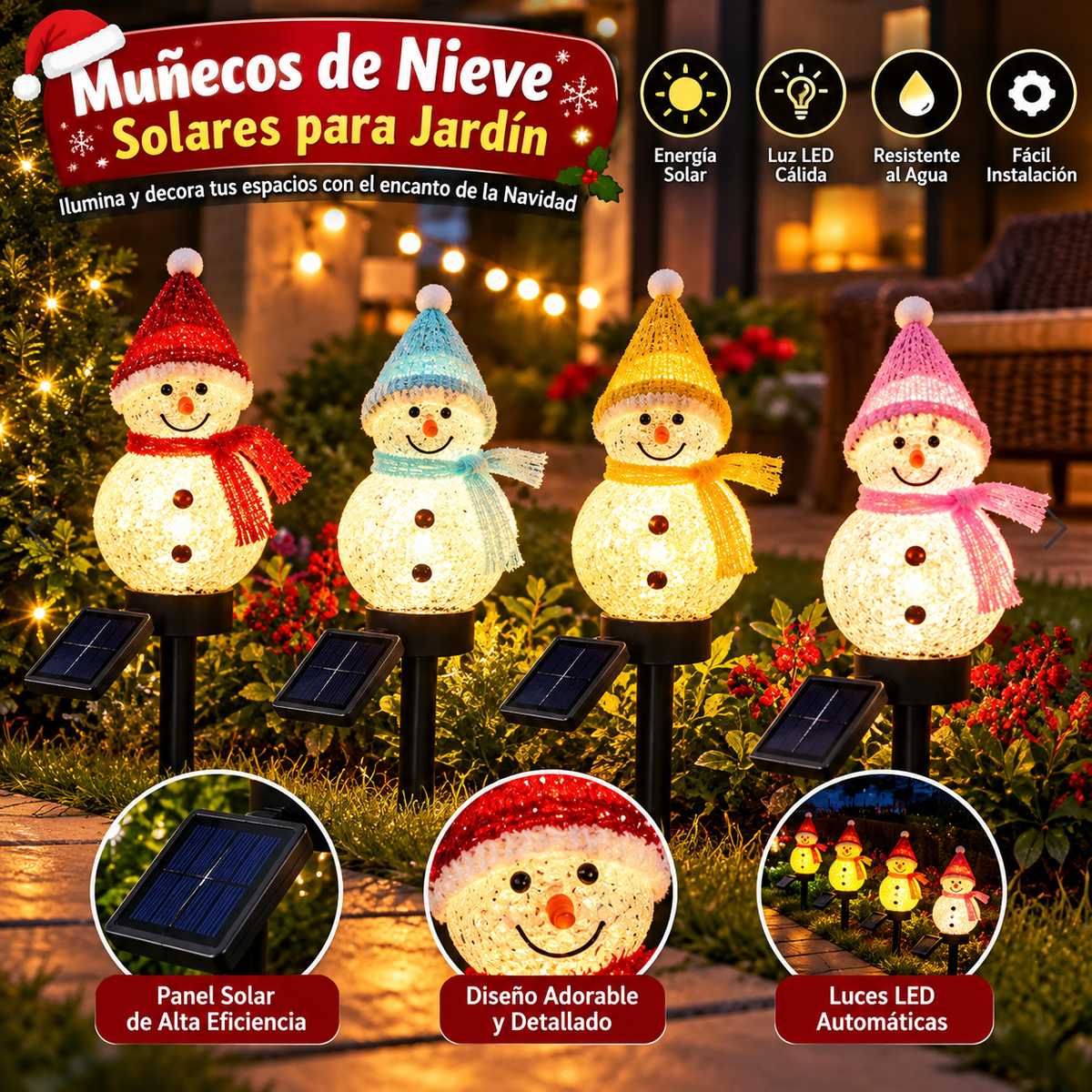 LUZ SOLAR NIEVE