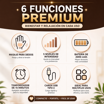 GUANTE TERAPEUTICO 3 EN 1