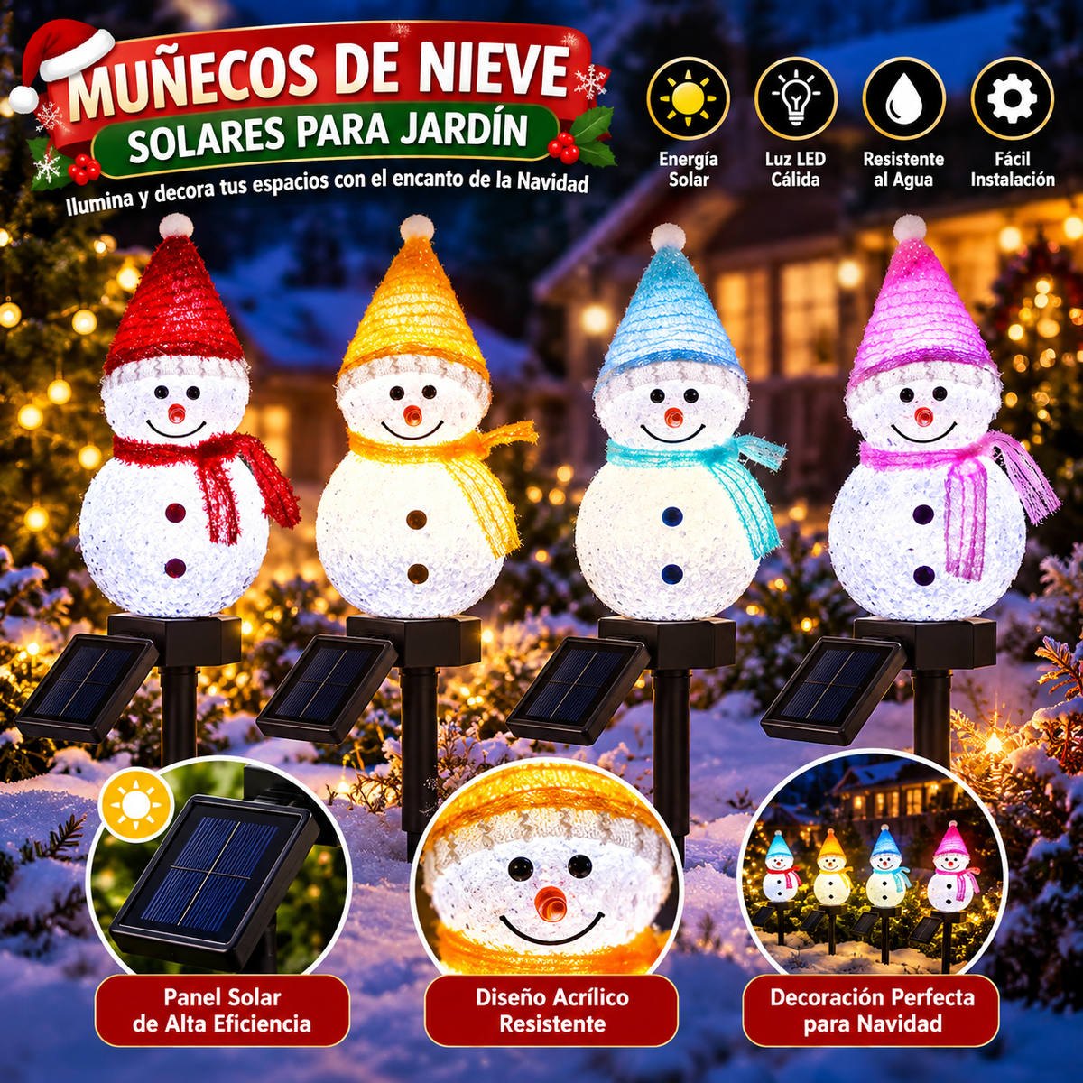 LUZ SOLAR NIEVE