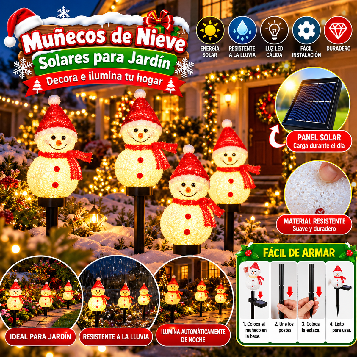 LUZ SOLAR NIEVE