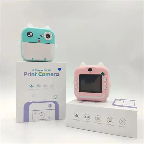 Mini  Cámara Impresora Térmica Portátil Bluetooth