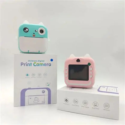 Mini  Cámara Impresora Térmica Portátil Bluetooth