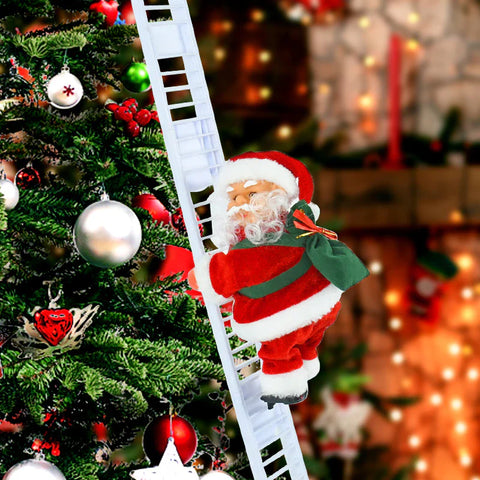 Image of SANTA CLAUS SUBIENDO LA ESCALERA