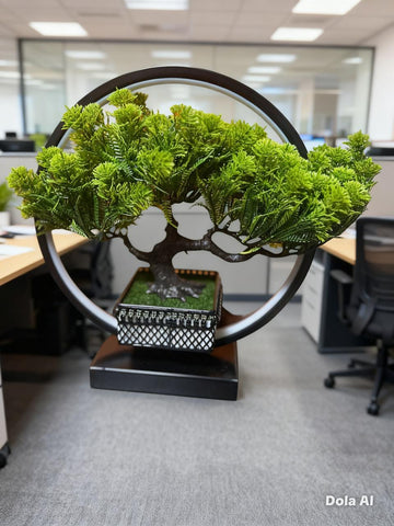 Image of Lámpara LED con Arreglo Floral