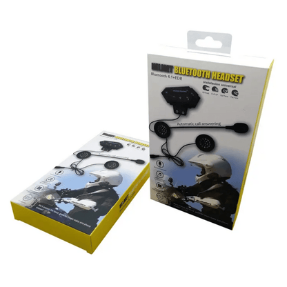 Intercomunicador Auriculares Casco Bluetooth Bt12 Moto