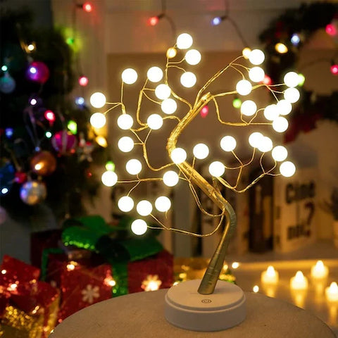 Image of LÁMPARA MESA BONSÁI LED ÁRBOL DE ESPÍRITU DE LUZ HADA