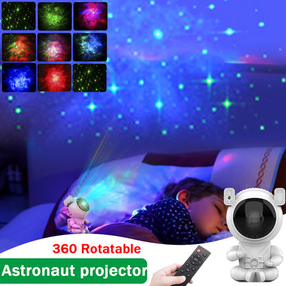 MINI LAMPARA ASTRONAUTA PROYECTOR DE LUZ