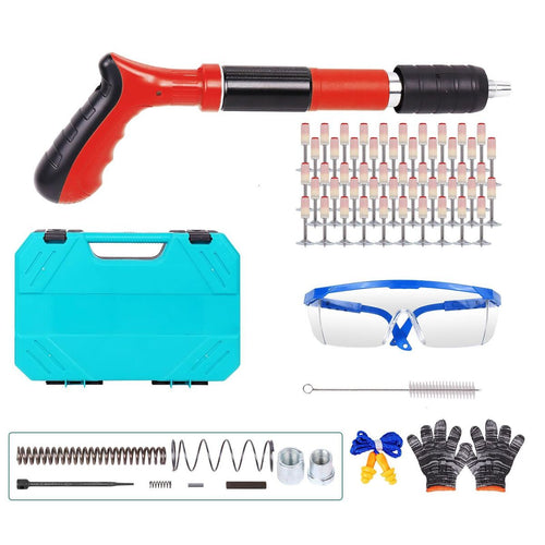KIT PISTOLA DE CLAVOS. + 50 clavos fulminantes