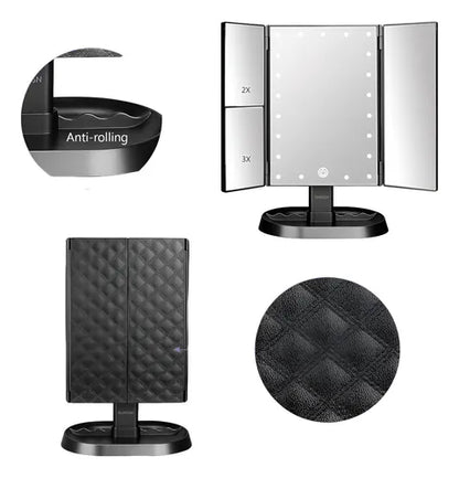 Espejo LED 3 en 1