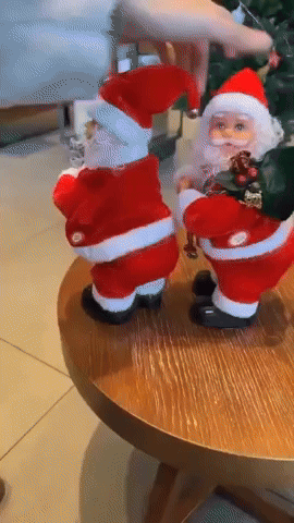 PAPA NOEL BAILANDO
