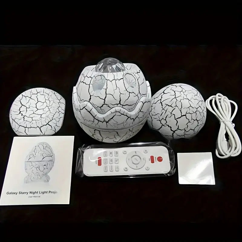 Proyector de Galaxia huevo de dinosaurio con bocina