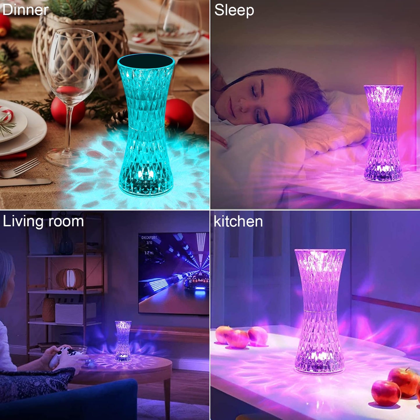 LAMPARA LED MAGICA DE TOUCH