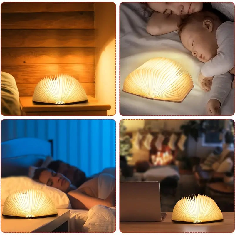 LAMPARA DE FORMA DE LIBRO