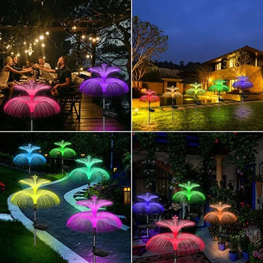 LUCES SOLARES LED DE MEDUSA