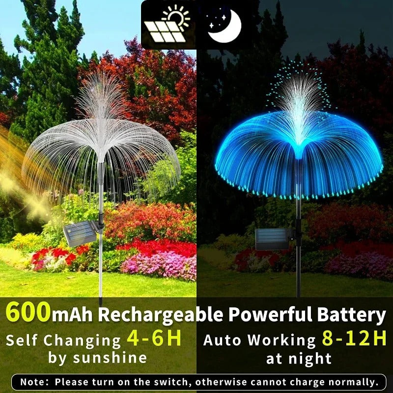 LUCES SOLARES LED DE MEDUSA