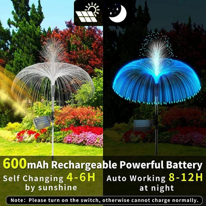 LUCES SOLARES LED DE MEDUSA