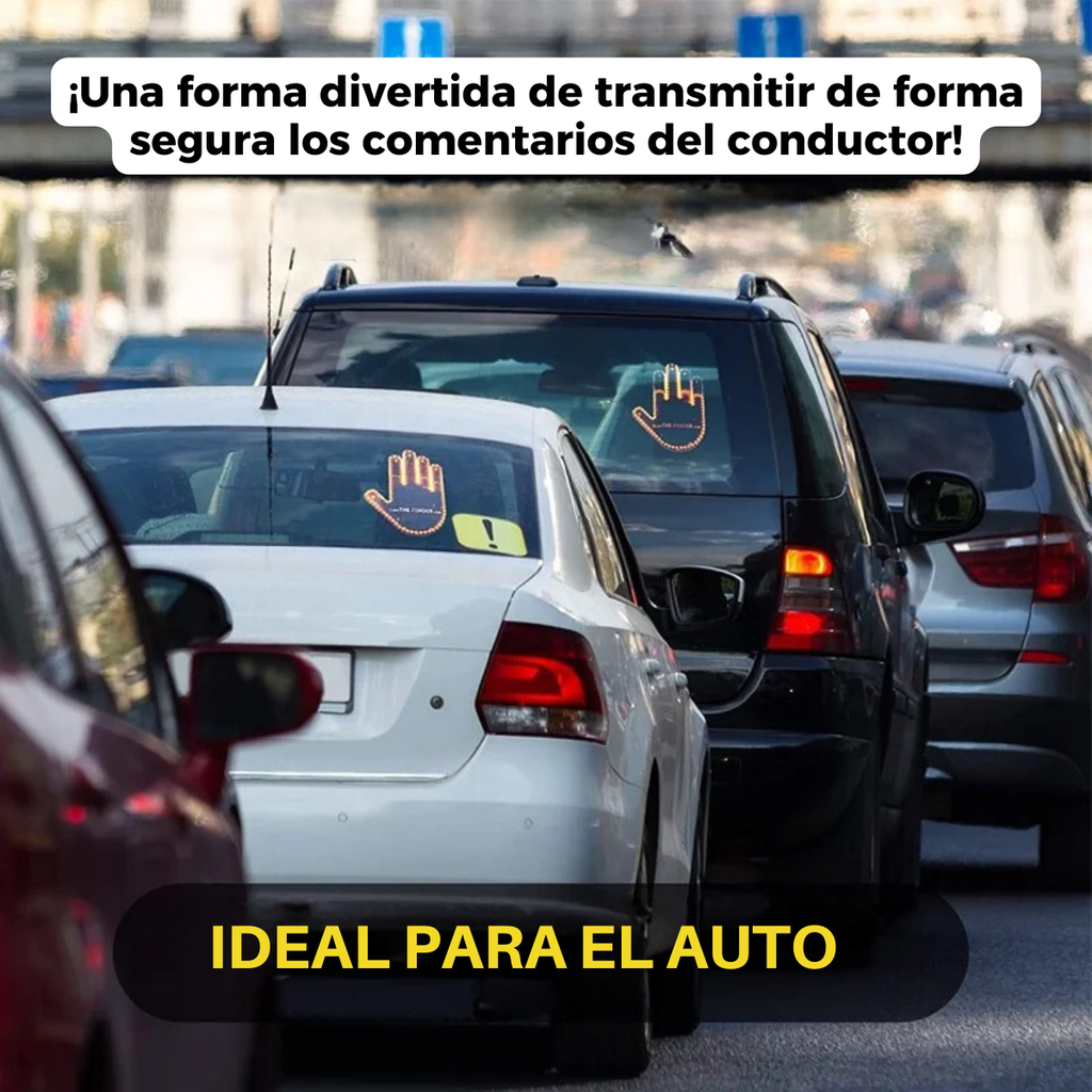 MANO LED PARA AUTO