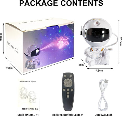 MINI LAMPARA ASTRONAUTA PROYECTOR DE LUZ