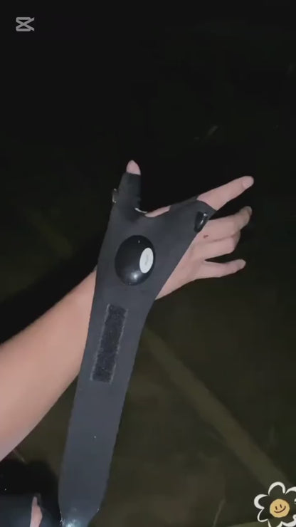 PAR DA GUANTES CON LINTERNA