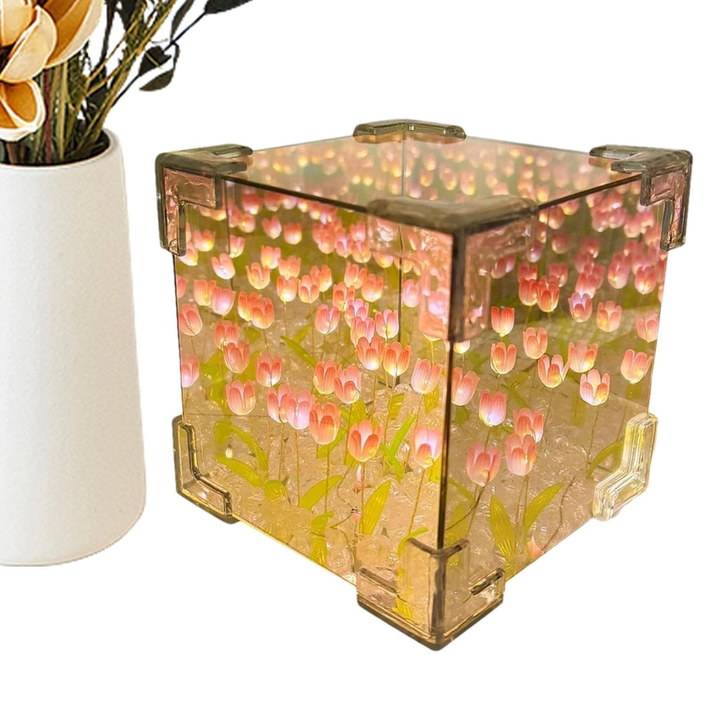 LAMPARA DE TULIPANES