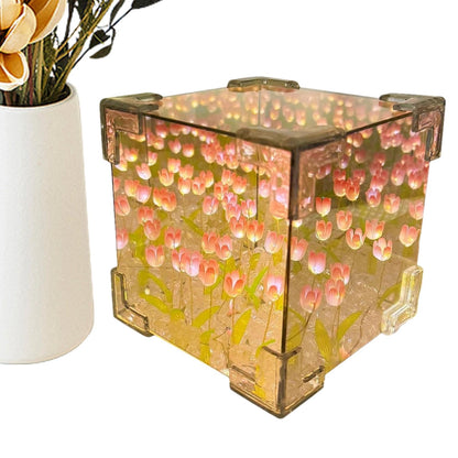 LAMPARA DE TULIPANES