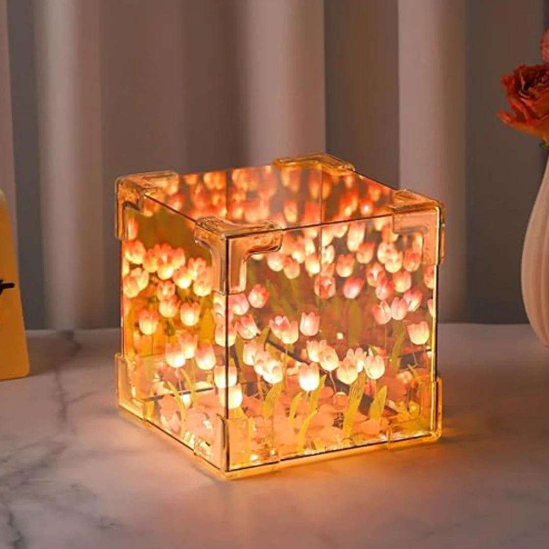 LAMPARA DE TULIPANES