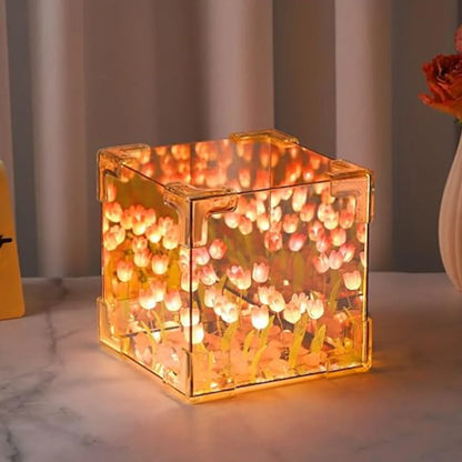 LAMPARA DE TULIPANES