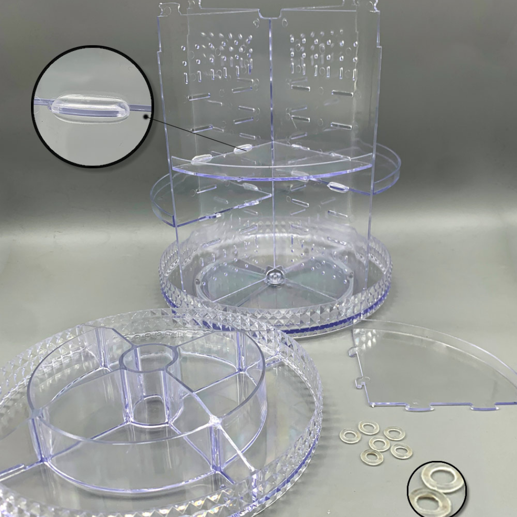 ORGANIZADOR PARA COSMÉTICOS  ROTACIÓN DE 360