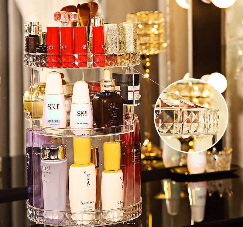 ORGANIZADOR PARA COSMÉTICOS  ROTACIÓN DE 360